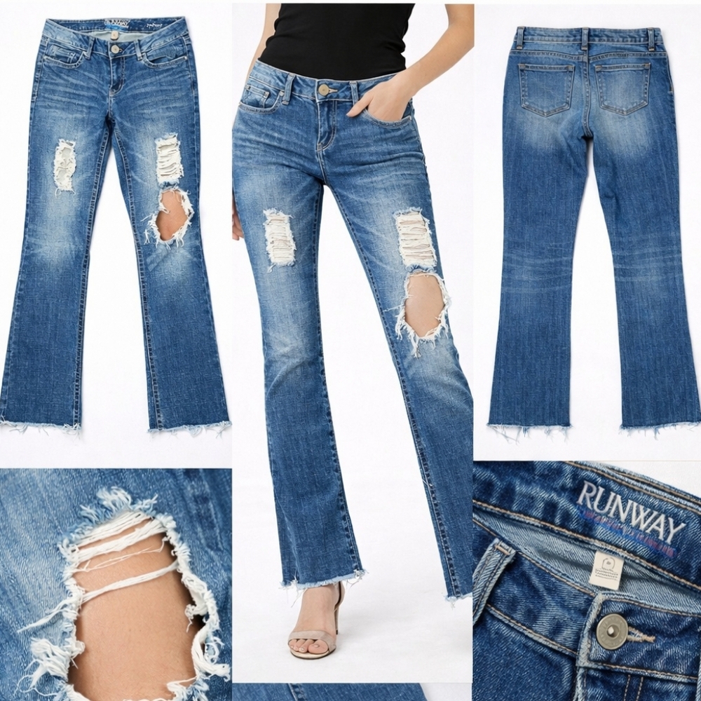 REFUGE RUNWAY EVERYDAY BOOT JEANS